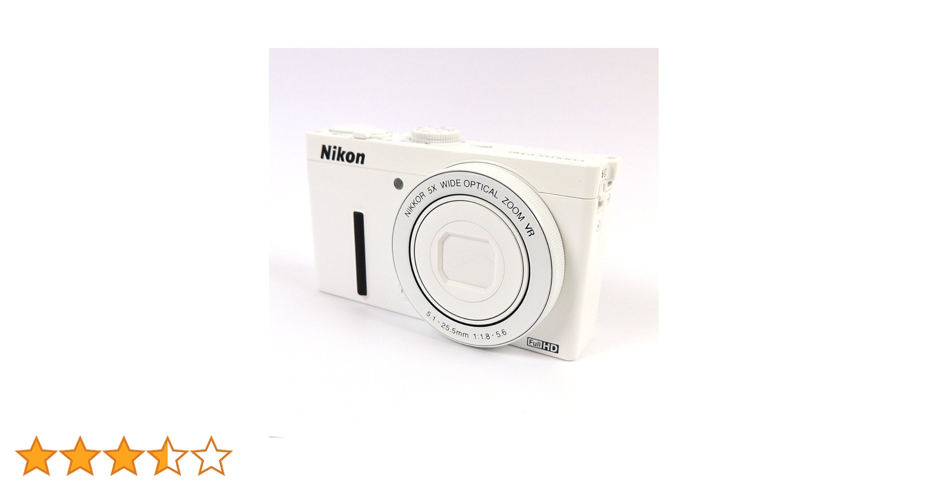 B#7959 Nikon デジタルカメラ ホワイト P340WH 61bKTISnPHL.jpg_BO30,255,255,